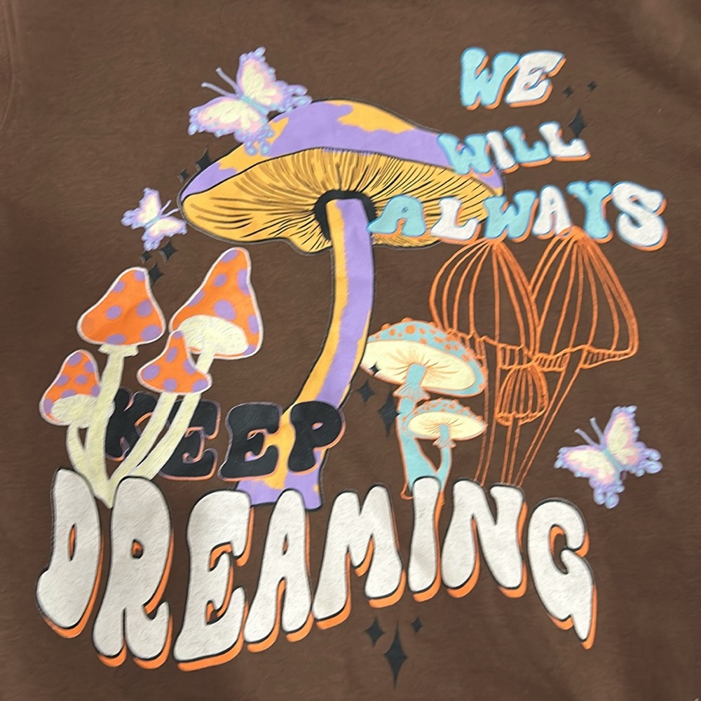 Brown Graphic Hoodie - Picture 2 of 3